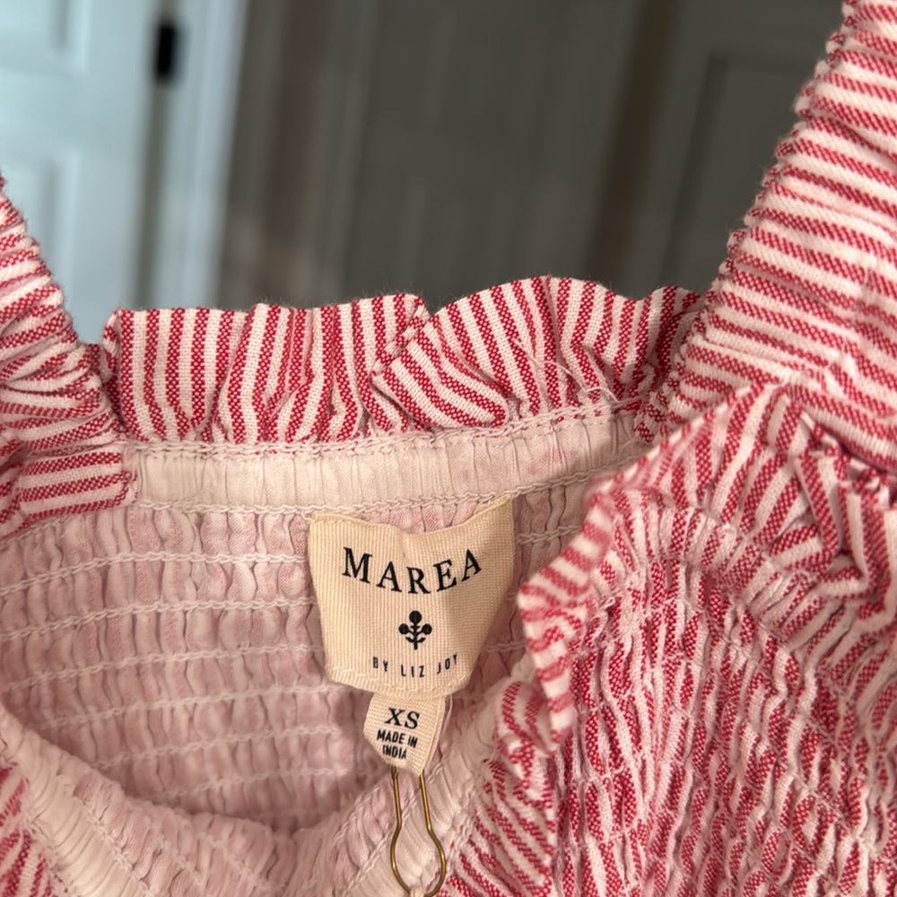 Pink Ruffled Maxi Dress - Picture 5 of 5